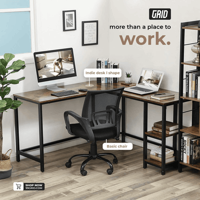 GRID Indie Desk - L Shape - GRID Furniture