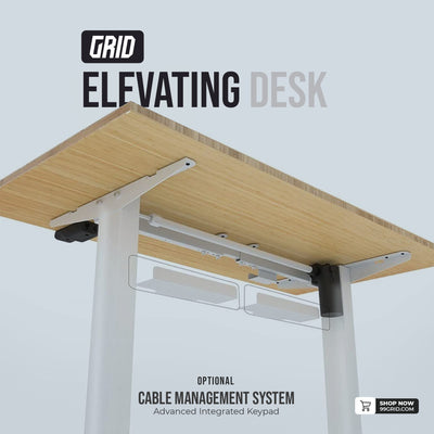 GRID Elevating Desk ( Single Motor )
