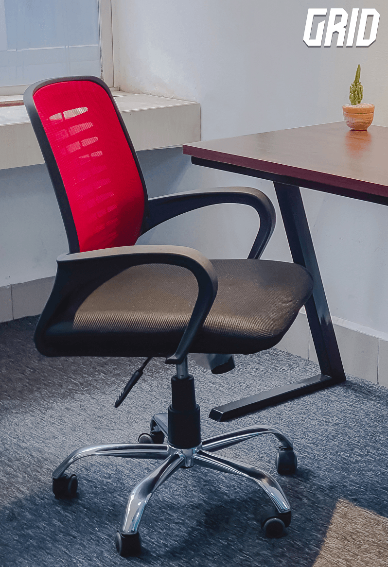 Grid Pro Tasker Chair Red GRID Daily Office Chair – GRID Furniture