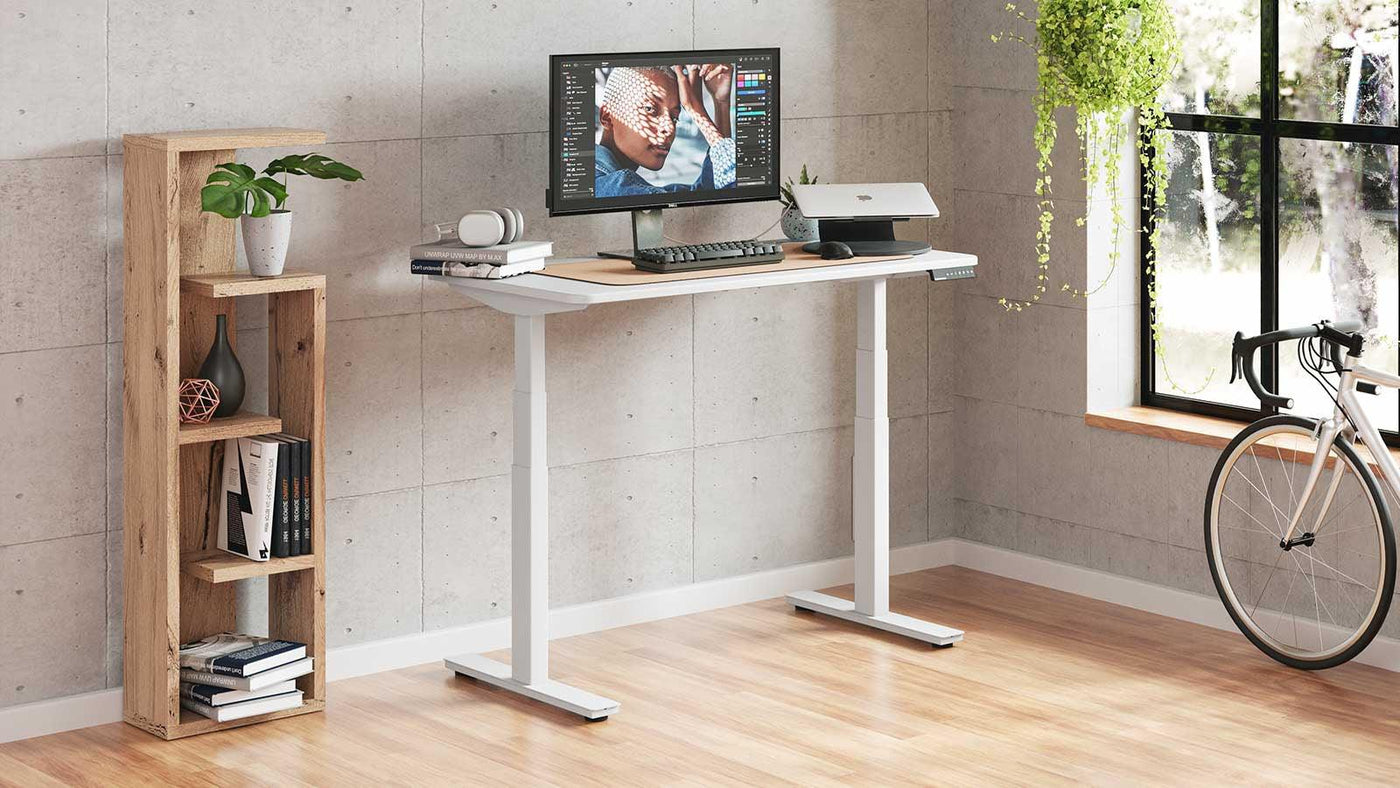 Elevating Computer Desk GRID Elevating Desk Pro (Dual Motor) – GRID Furniture